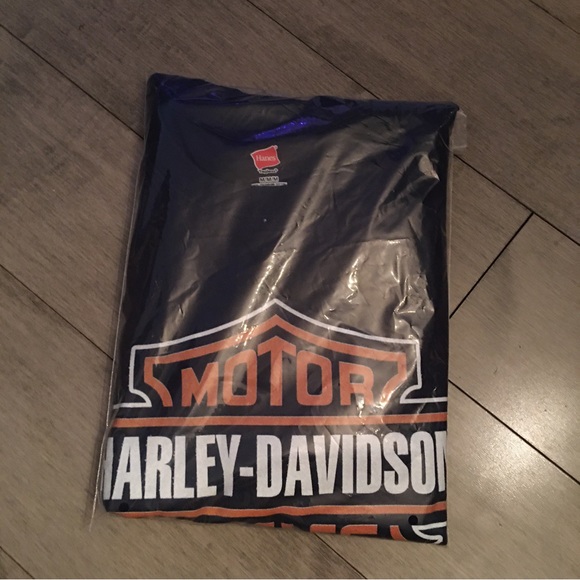 Harley-Davidson navy TSHIRT medium (not official) - Picture 3 of 4